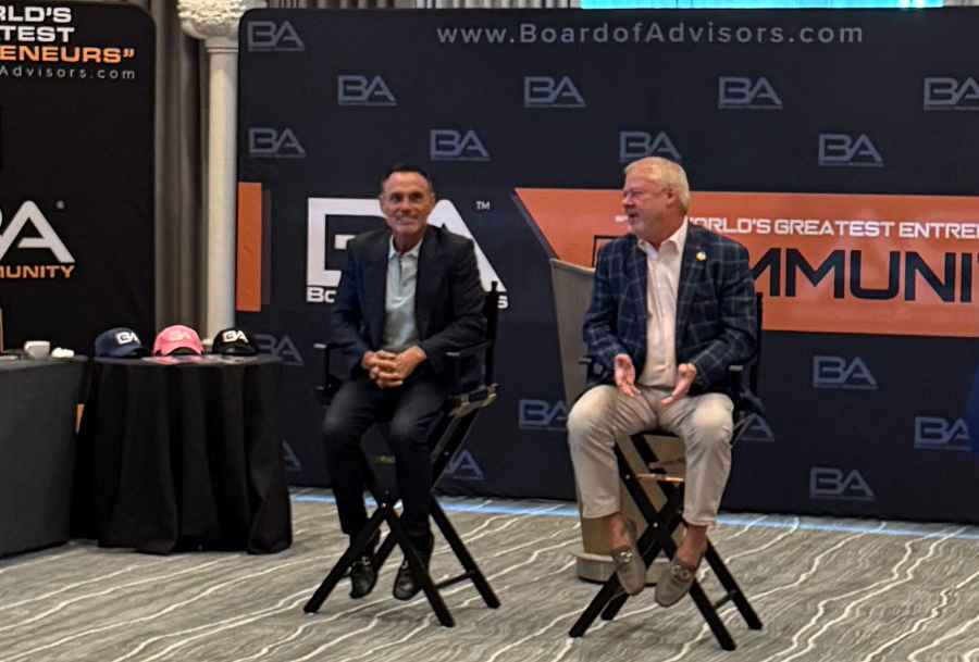 Business Networking between Jimmy Ralph and Kevin Harrington