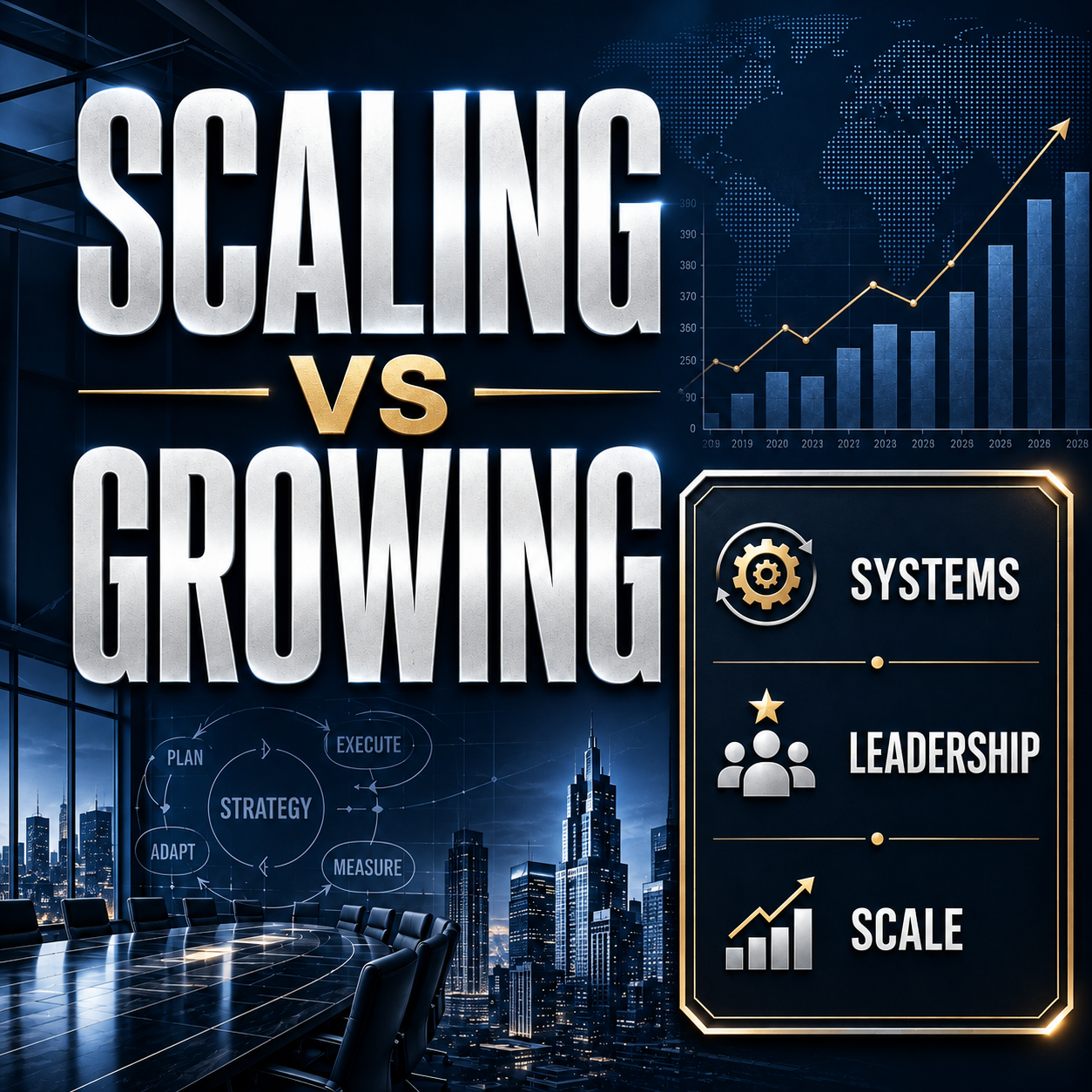Scaling vs Growing