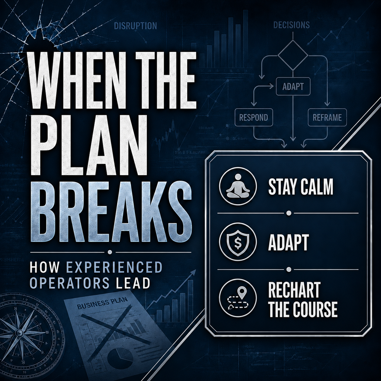 What to do when the business plan breaks