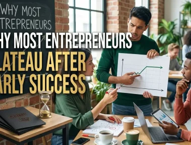 Entrepreneurs plateau after success